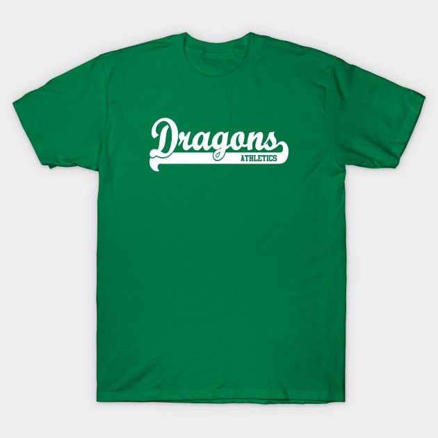 Dragons Athletics T-Shirt by LefTEE Designs